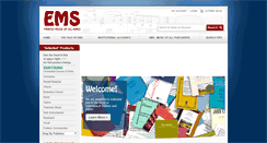 Desktop Screenshot of emsmusic.com